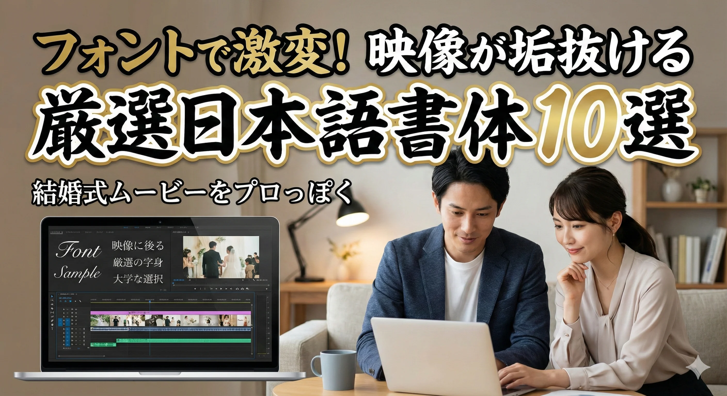 フォントで映像が激変!映像が垢抜ける日本語書体10選