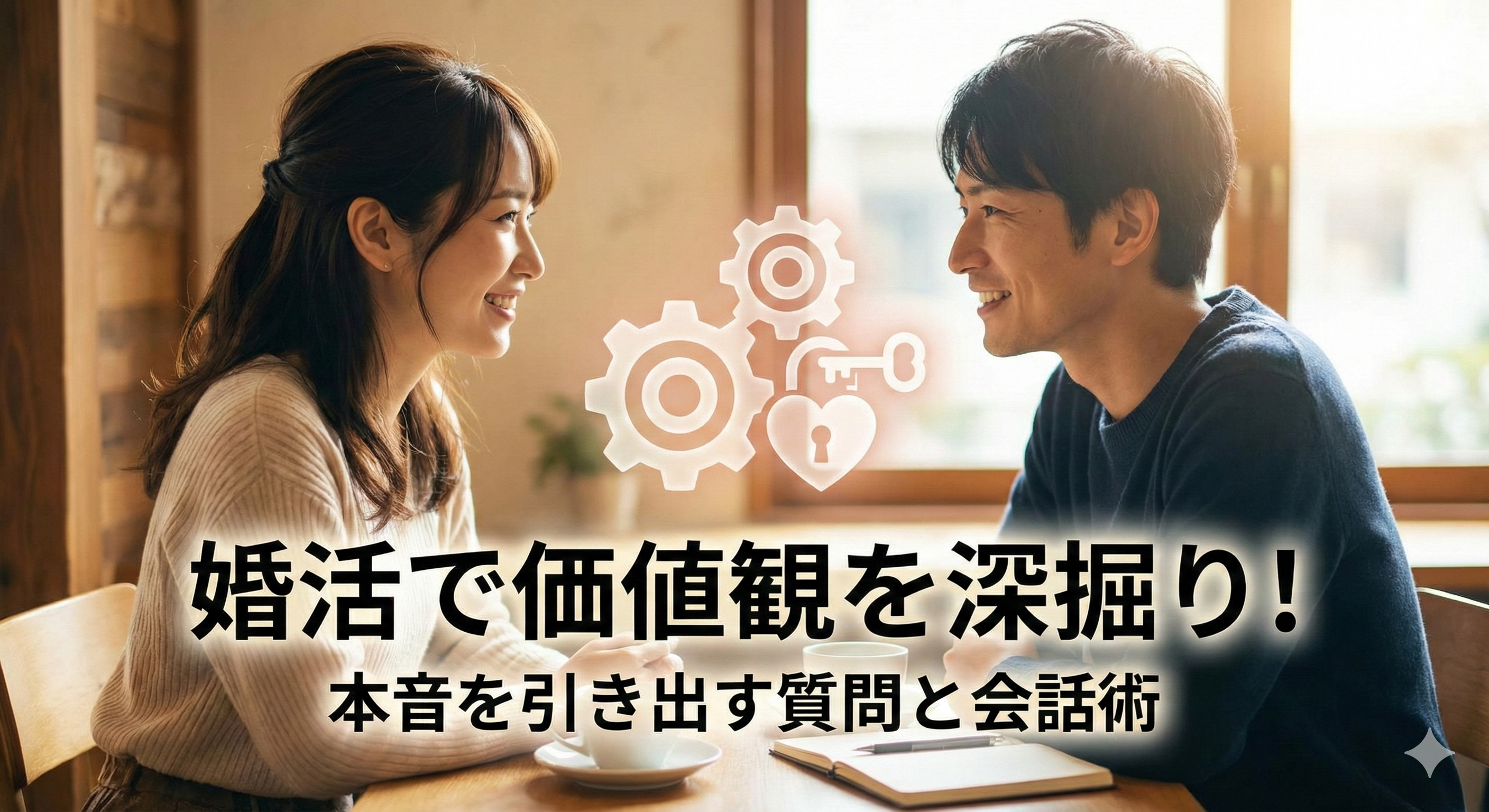 婚活で価値観を深掘り！本音を引き出す質問と会話術で成婚率アップ